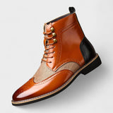 Viktor – Elegantní Brogue Kozačky