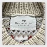 Zofia – Etnický Pletený Svetr