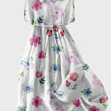 Barbora - Šaty Květiny a motýli