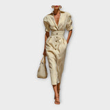 Ilona – Košilové Midi Šaty