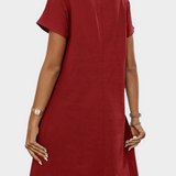 Leticia – Ležérní Šaty se Zipem vpředu