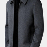 Sachsen – Minimalistický vlněný kabát