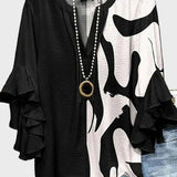 Zora – Boho Abstraktní Halenka