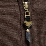 Opava – Ležérní pletený kabát na zip