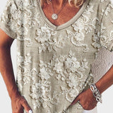 Miroslava – Krajková Květinová Tuniková Halenka