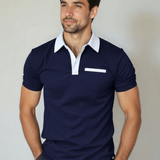 Rostislav – Dvoubarevné pánské polo