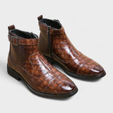 Oktavián – Prémiové kožené Kozačky