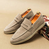 Mirek – Klasické semišové mokasíny