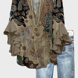 Zora – Halenka s Ručním Potiskem