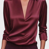 Adéla - Saténová košile