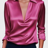 Adéla - Saténová košile