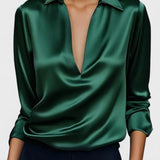 Adéla - Saténová košile