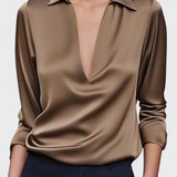 Adéla - Saténová košile