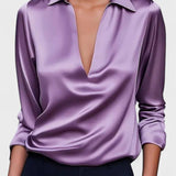 Adéla - Saténová košile