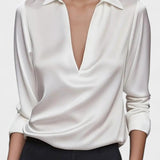 Adéla - Saténová košile