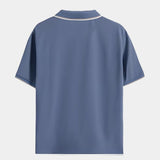 Luboš – Černé polo s véčkovým výstřihem