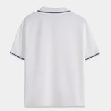 Luboš – Černé polo s véčkovým výstřihem