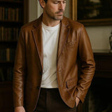 Vlastimil – Kožený Ležérní Blazer