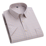 Jiri – Ležérní Pruhovaná Košile s Krátkým Rukávem