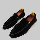 Pavel – Elegantní semišové mokasíny