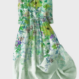 Tereza - Šaty Jemná listová květina