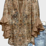 Radka – Boho Halenka v Zemitých Tónech