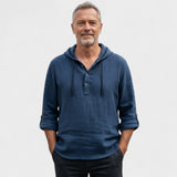 Marek – Ležérní Košile s Kapucí