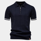 Aleš – Retro zip polo