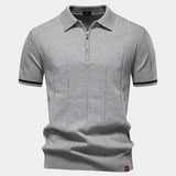Aleš – Retro zip polo