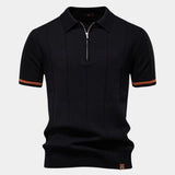 Aleš – Retro zip polo