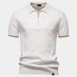 Aleš – Retro zip polo