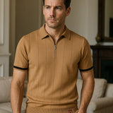 Aleš – Retro zip polo