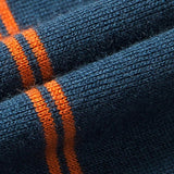 Leoš – Pánské pruhované polo s dlouhým rukávem