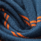 Leoš – Pánské pruhované polo s dlouhým rukávem