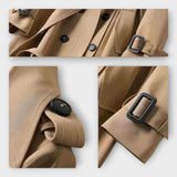 Isabela – Klasický Kabát s Nastavitelným Páskem