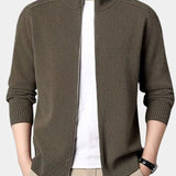 Radovan – Grafitový Celopropínací Svetr