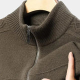 Radovan – Grafitový Celopropínací Svetr