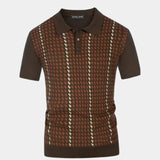 Svatoslav – Pánské polo s pepitovým vzorem