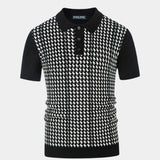 Svatoslav – Pánské polo s pepitovým vzorem