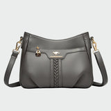 Kresimira – Kabelka s pleteným detailem