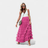 Tereza – Sukně S Vrstevnatým Střihem