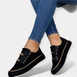 Julia - Tenisky s Zlatými Detaily