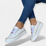 Julia - Tenisky s Zlatými Detaily