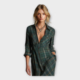 Blanka – Kostkované Šaty