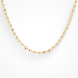 Eliška - Dvojité kroucené náhrdelník