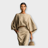 Milena – Texturované Šaty