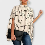 Klara – Halenka s uměleckým potiskem