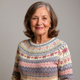 Jitka – Barevný Pletený Svetr