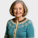 Aino – Pletený Svetr s Knoflíky