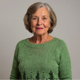 Mirela – Pletený Svetr Se Siluetami